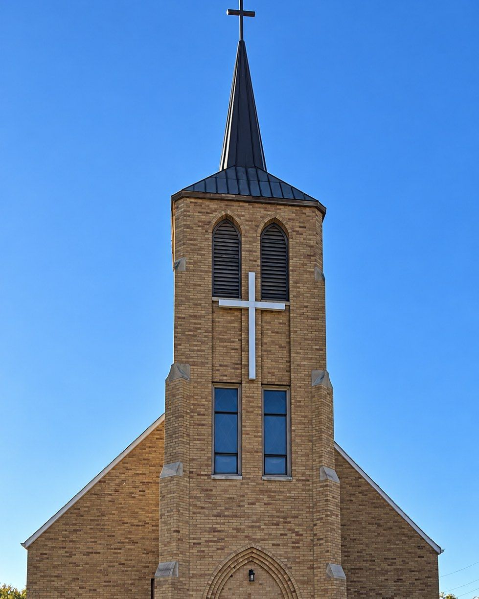 The church in Colman, South Dakota, where Tye Wangberg has served as teacher, council member, and president